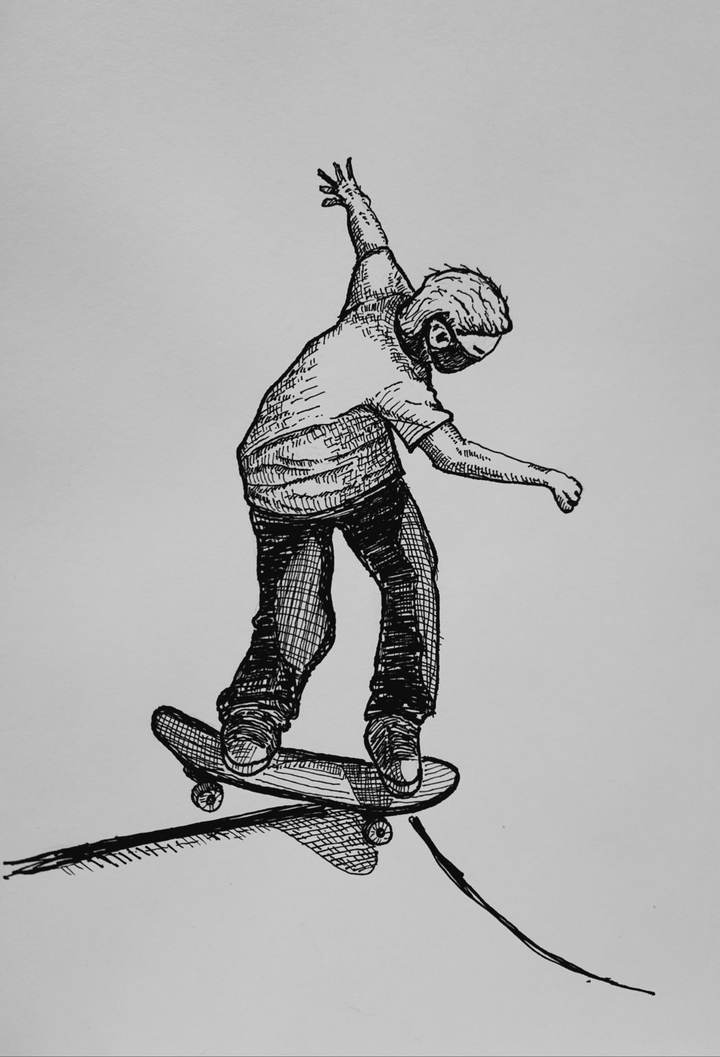 Skateboard ARTboard. Galih Bramanantyo Interview.