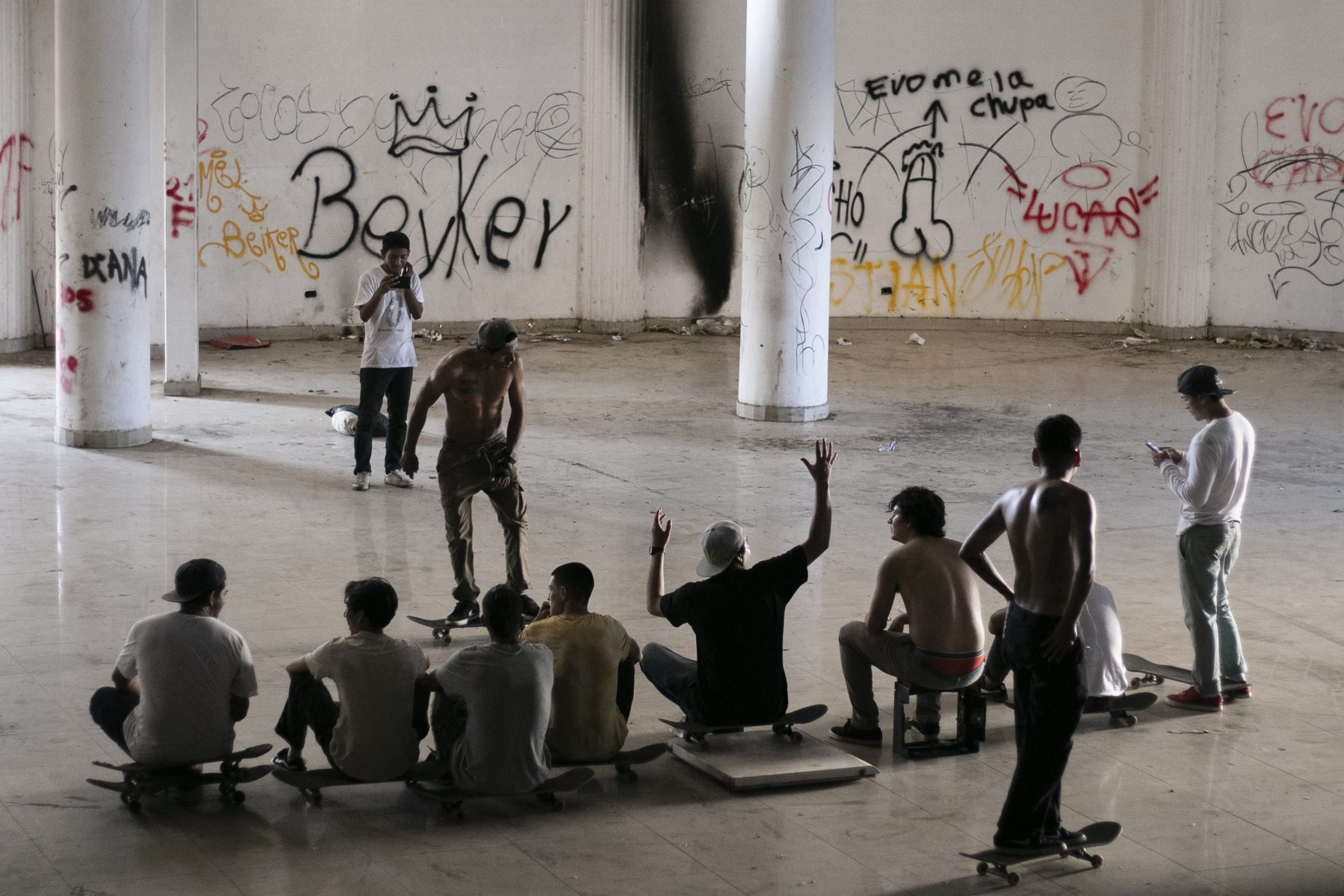 Skate session in an abandoned building somewhere in Santa Cruz de la Sierra - Photo by enrikoniava_