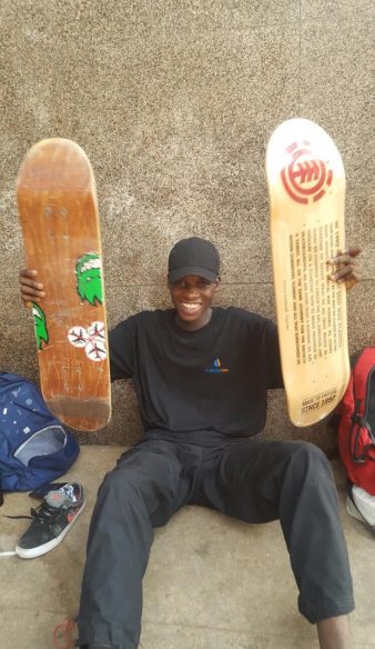Skateboard Accessories. Boards to the People. Interview with Dave Eastman @boardsforghana. Photos by Joshua Ganyobi Odamtten.